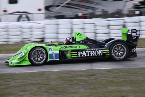 David Brabham og hans team satte den hurtigste LMP2 tid.